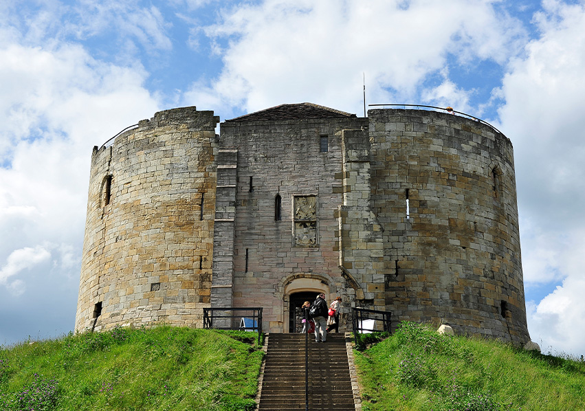 Clifford's tower from outside